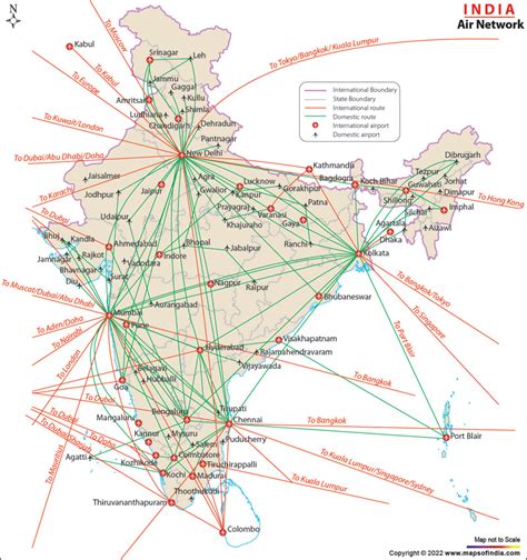 Air India Flight Route Map - ZOOPMAFILLE