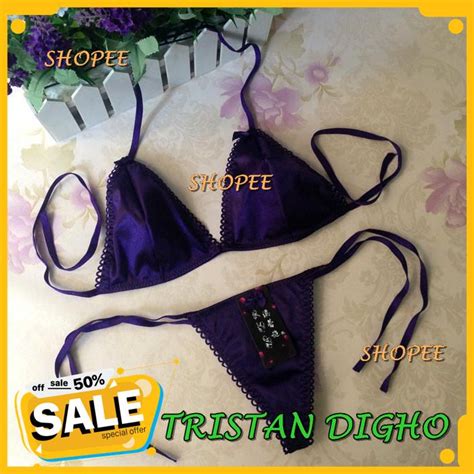 Jual BRA BIKINI CELANA DALAM SEXY SET LINGERIE WANITA GSTRING B BRA