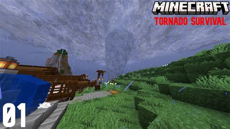 Minecraft Tornado Survival 1 20 1 S1 Ep 1 Direct Hit On Village