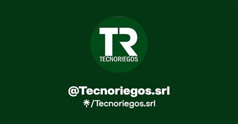 Tecnoriegos Srl Instagram Facebook Linktree