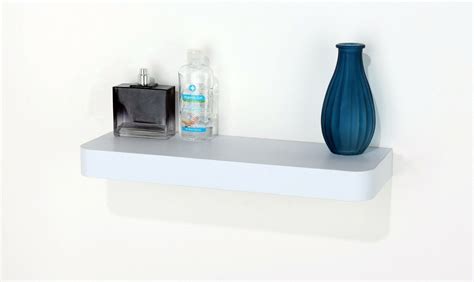 Trent Narrow Floating Display Shelf Kit 50cm 80cm 4 Colours Ebay