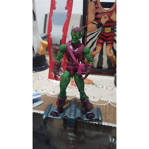 Marvel Legends Duende Verde Retro Repaint Shopee Brasil