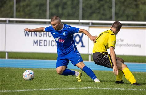 Fußball Landesliga Staffel III SV Böblingen freut sich über das erste