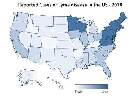 Lyme Disease Map Usa - Pregnant Center Informations