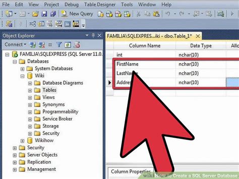 How To Create A Sql Server Database Steps With Pictures