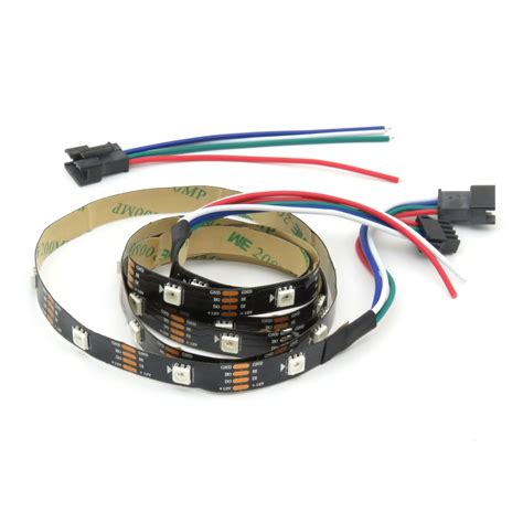 Rgb Led Strip Ws M Led M Black Pcb Kamami On Line Store