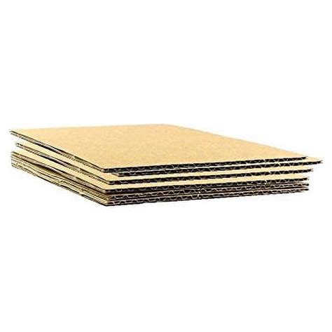 Hgp 9 X 12 150 Pack Corrugated Cardboard Sheets Shipping Cushioning Pads 1 8 Thick