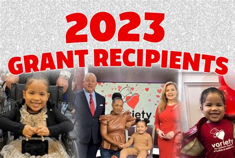 The 2023 Grant Recipients Variety