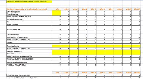 Plantilla Excel Descuento De Flujos De Caja Value Investing