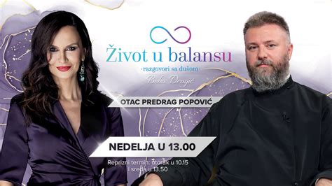 Otac Predrag Popović u emisiji Život u balansu razgovori sa dušom