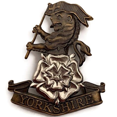 The Yorkshire Regiment Cap Badge 2003 Pattern