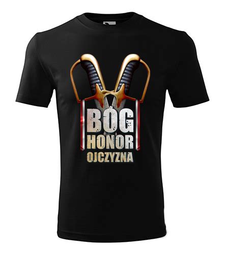 KOSZULKA Patriotyczna Bóg HONOR Ojczyzna Patriota 10957745321 Allegro pl