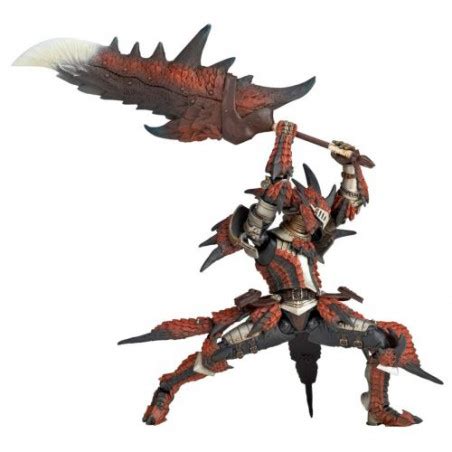 Revoltech Yamaguchi Male Blademaster Rathalos Armor Monster Hunter