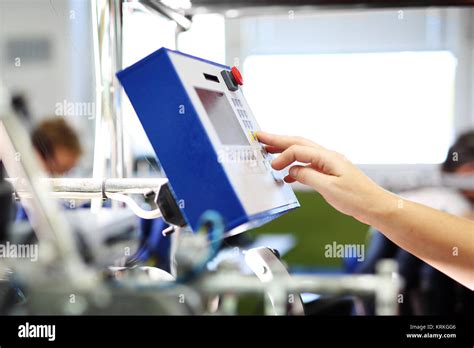 production facility operation   machine stock photo alamy
