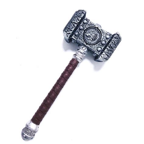 Młot Warcraft 55 Cm Thralla Doomhammer Mjolnir Cosplay Thora Replika 1