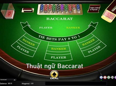 CẦN BIẾT Thuật ngữ từ cơ bản đến mở rộng trong Baccarat