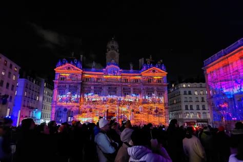 Photos Fête Des Lumières à Lyon Les Illuminations En Avant Première