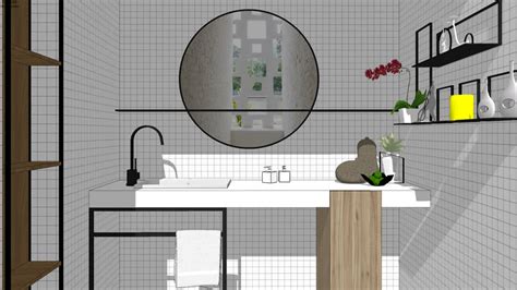 Modern Lavatory 3d Warehouse