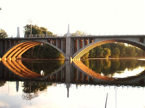 Mirrored Bridge Bridges Mirror Mirrors