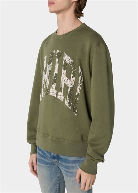 Amiri Mens Collegiate Logo Sweatshirt Bergdorf Goodman