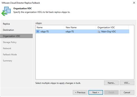 Step Specify Organization Vdcs User Guide For Vmware Vsphere