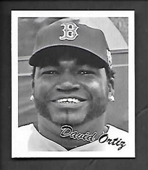 DAVID ORTIZ 2008 UPPER DECK GOUDEY MINI RED BACKS 256 BOSTON RED SOX