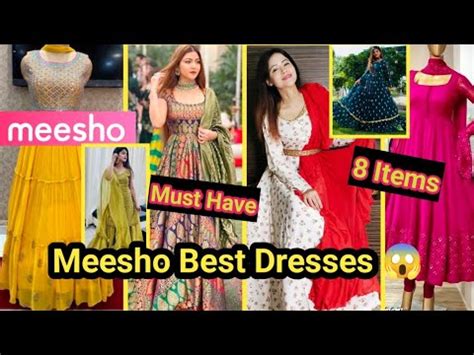 Meesho Meesho Celibrity Style Dress Haul Meesho Partywear Gown