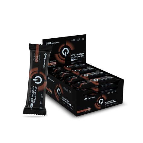 Metapure 40% Protein Crunchy Bar. Simply the best. | QNT