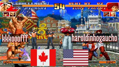 FT5 Kof97 Kkkooofff CA Vs Haroldinhogaucho US King Of Fighters