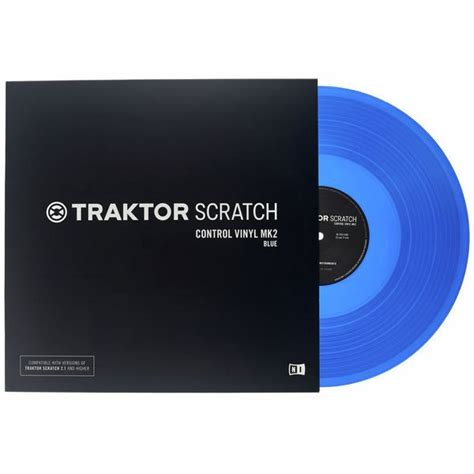 Native Instruments Traktor Scratch Control Vinyl Mk Black Off