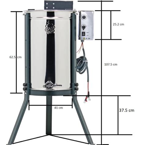 Electric 220v And 12v Battery Operated Honey Extractor — Bee Keeping Outlet