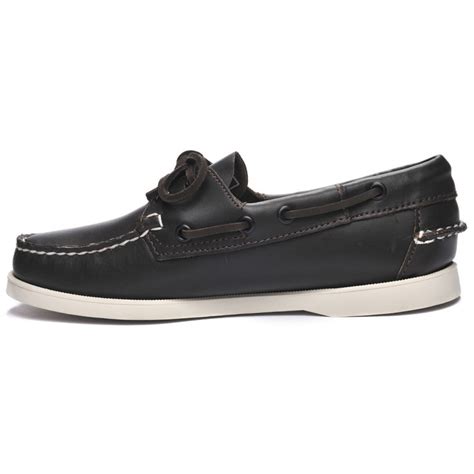 Sebago Chaussures Bateaux Pour Femme En Cuir Portland