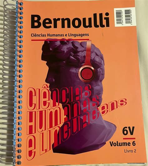 Apostila Bernoulli Humanas E Linguagens Livro 6 Livro Bernoulli Usado