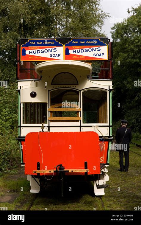 Tram at Heaton Park Manchester Stock Photo - Alamy