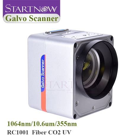 Sino Galvo Galvo Head Set Rc1001 Scanning Galvanometer With Red Indicator Light Fiber Co2 Uv