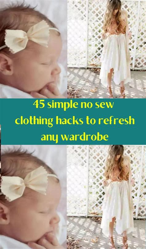 Simple No Sew Hacks To Transform Old Pieces Of Clothing Into New