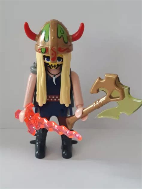 Playmobil Guerrier Viking Pour Chevalier Ch Teau Moyen Ge Novelmore