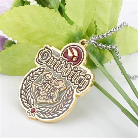 Classic Movie Jewelry Necklace Gryffindor Hogwarts School Slytherin