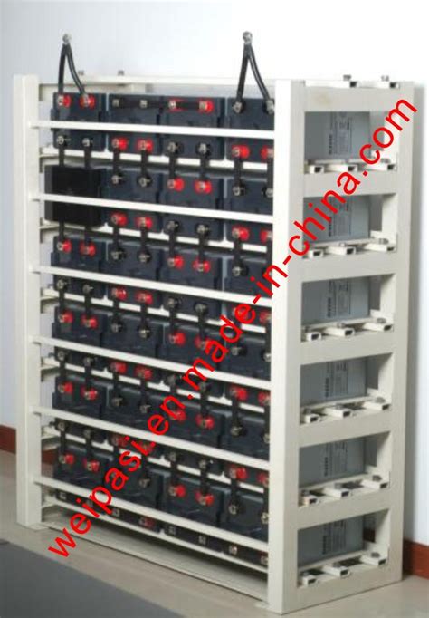 China Batteries Steel Frame Battery Rack Charging Rack Custom Service