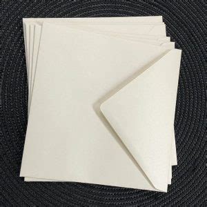 DL Envelopes 220x110mm Ivory Gold Giftables