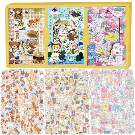 funblast kawaii stickers set  sheet  pcs diy  stickers