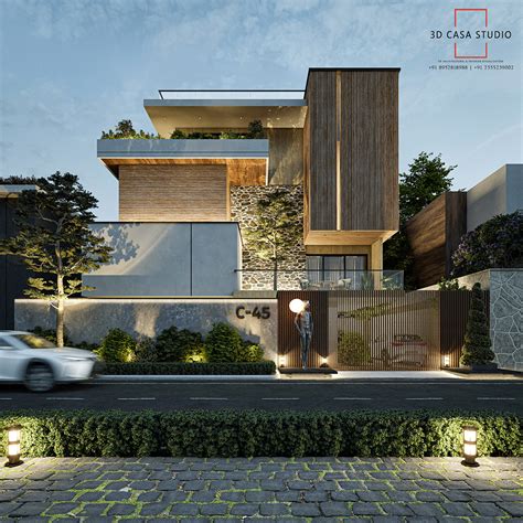 Exterior Elevation Design :: Behance