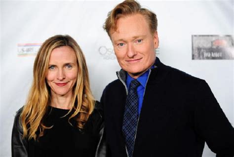 Who Is Conan Obriens Wife Liza Powel And How Long Have They Been