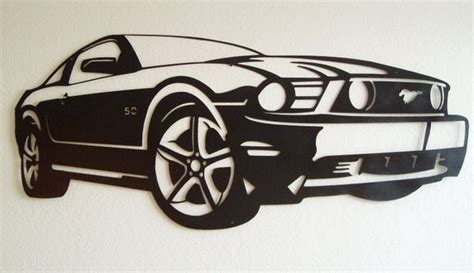 Ford Mustang Metal Wall Art