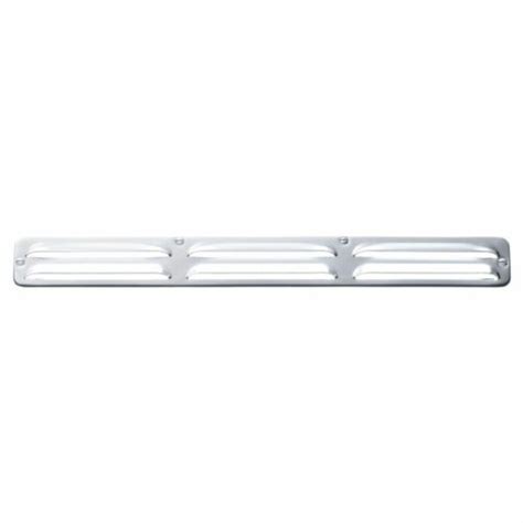 Grille d aération Encastrable Inox Mat 375 x 24 mm La Quincaillerie