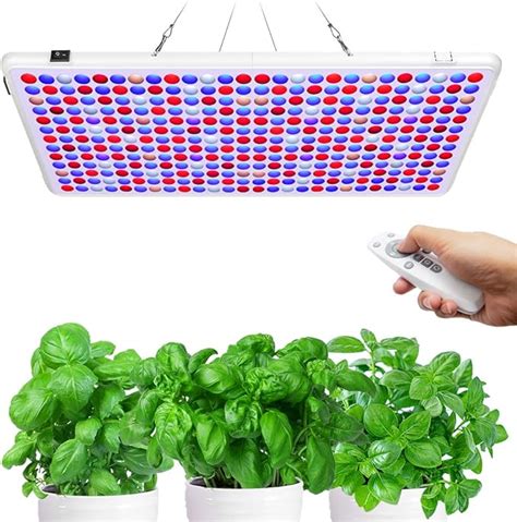 Relassy Led Pflanzenlampe W Dimmbar Led Grow Lampe Vollspektrum Mit