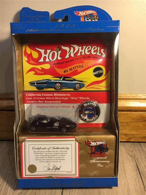 Nib Mattel Hot Wheels 30th Anniversary 1969 Commemorative Replica