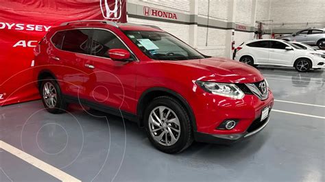 Nissan X Trail Exclusive 2 Row Usado 2017 Color Rojo Precio 369 000