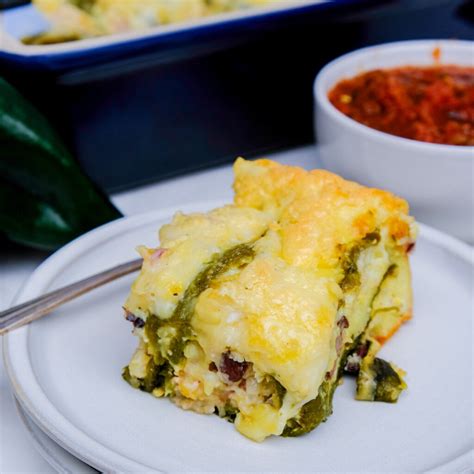 Easy Poblanos Chile Rellenos Casserole Recipe The Foodie Affair