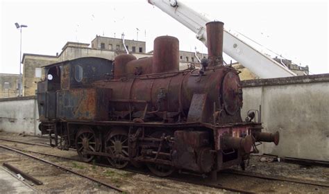 Locomotiva A Vapore N 316 FSE Museo Ferroviario Della Puglia